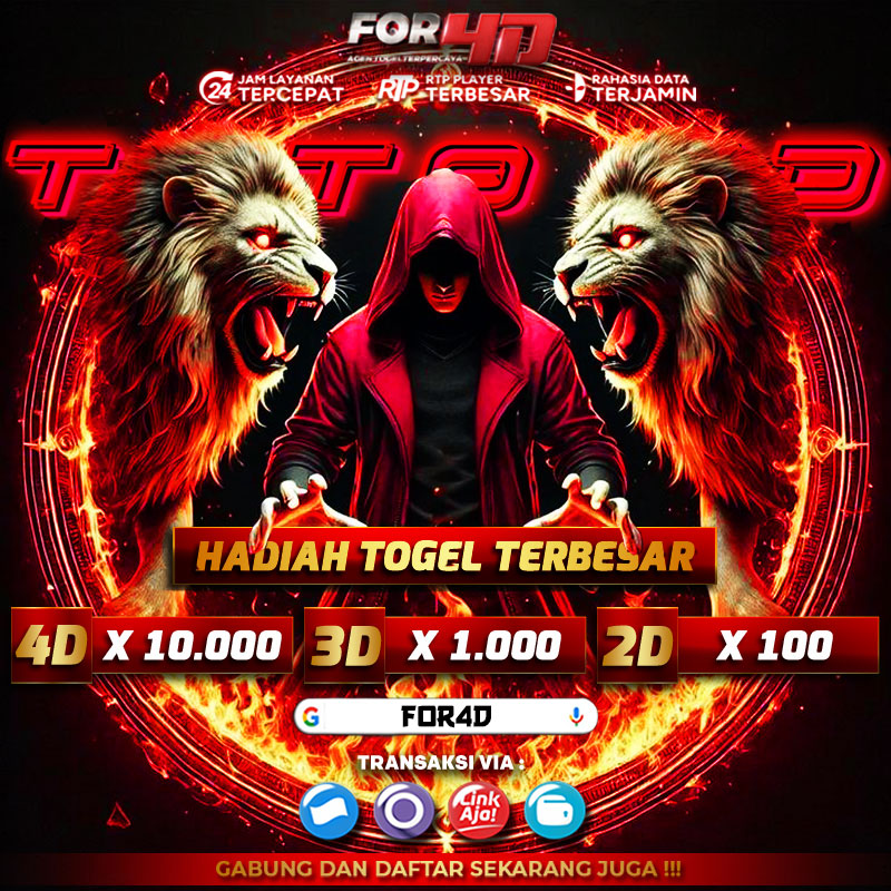 Link Terbaru For4D Situs Toto 4D Terpercaya & 95 Pasaran Resmi Berlisensi