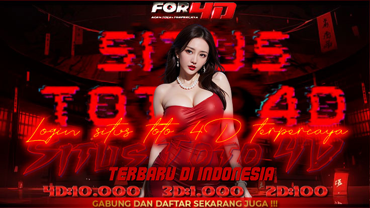 FOR4D > Situs Toto 4D & Togel Online 4D Resmi Terpercaya, Anti Rungkad